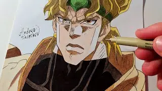 Drawing Dio Brando| JoJo's Bizarre Adventure