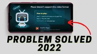 Vidmate movie not play problem | Player doesn't support this format Solution | vidmate problem 2022