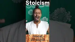 Stoicism for Voice Building 2 #vocalcoach  #voicetrainer #vocaltraining
