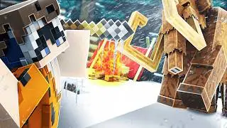 I played Minecraft in an ICE AGE...