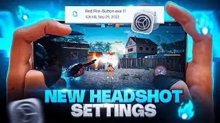 New Brazilian Headshot Settings ⚙️ - Red Fire Button + Talk Back With Perfect DPI 💀🔥 !!