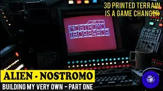 Building my Very Own Nostromo - Alien 3d printed terrain by Lv427-designs - Part One