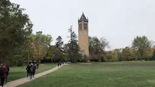 Iowa State Campus Life: Snow in October