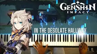 In the Desolate Hallway - Genshin Impact Dragonspine OST - Piano