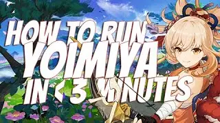 ALL THE MATH YOU NEED TO KNOW ABOUT YOIMIYA IN 3 MINUTES OR LESS | Genshin Impact Guide and Analysis