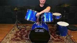 How to Set Up the 3rd Avenue Full Size Drum Kit