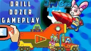 DRILL DOZER for Gameboy Advance [GAMEPLAY | FHD] (PART 1)