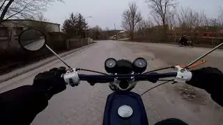 Simson 70ccm 4Kanal testfahrt