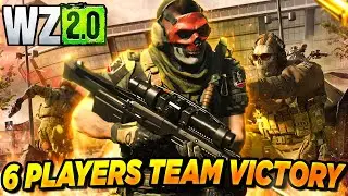 Warzone 2 : 6 players team, we won?!
