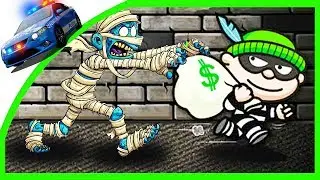 ВОРИШКА БОБ 4 - мультик игра домики 9-10