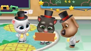 My Talking Tom Friends | Cosmic costumes & Lab Coat Dress up Part 26 | IOS App & Android Games