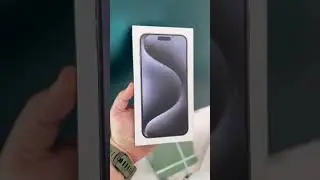 iPhone 15 Pro Max #iphone15promax #unboxing #iphone #apple #ios #ios17 #smartphone