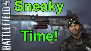 Sneaking Around in BF4 With A Suppressed Five Seven!
