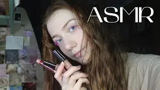 АСМР✨МОИ ПОМАДЫ✨ТАППИНГ | ЗВУКИ РТА