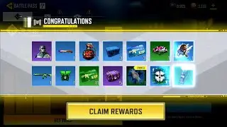 First Ever Battle Pass (OG Ghost & 4 Emotes) in codm😍