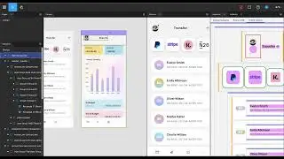From Figma design (Feat. Free Mobile UI-Banking APP) to FUNCTION12 auto code (Flutter, HTML and CSS)
