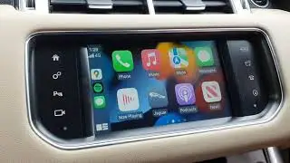 2016 range rover sport apple carplay integration