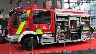 Futuristic German Drone & Robot Fire Engine? Iveco/ Magirus/ Alpha Robotics – Interschutz 2022
