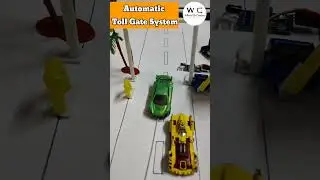 Awesome Arduino Projects | Automatic Toll Gate System | #shorts #arduino #viral