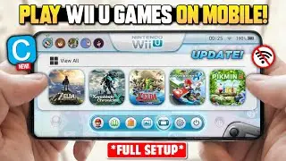 🔥 Play Wii U Games on Any Android! Cemu 0.4 Update Full Setup + Real Gameplay Test