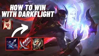 How to TOP 4 EVERY GAME with DARKFLIGHT for TONS of LP TFT set 7 guide | TFT meta 12.17