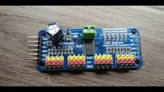 Connecting Servo Driver PCA9685 With Raspberry Pi 
