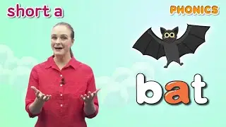 Short Vowels | Lesson 3 Short Vowel a (an, at) | 4 Step Phonics