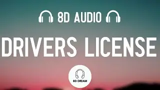 Olivia Rodrigo – Drivers License (8D AUDIO)