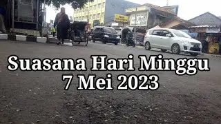 Suasana Hari Minggu 7 Mei 2023