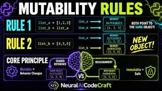 Python Mutability Rule: Reassignment vs Append() Shared Reference– Core Principle Changes Everything