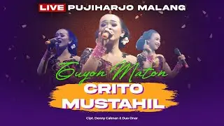 Crito Mustahil Cover - Sinden Guyon Maton Percil CS | Live Pujiharjo Malang