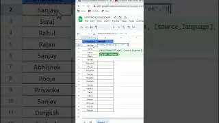 English to Hindi Translate in Excel 