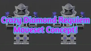 Crazy Diamond Requiem Moveset Concept | YBA