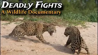 Male Jaguars fight Animal Planet Wildlife Documentary
