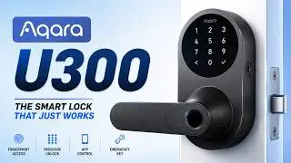Black Friday Discount Inside - AQARA U300 Smart Doorlock Features and benefeits