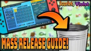 How to MASS RELEASE in Pokemon Scarlet and Pokemon Violet! | Pokemon HOME Mass Release Guide