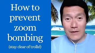 How to Prevent Zoombombing (Zoom security tips)