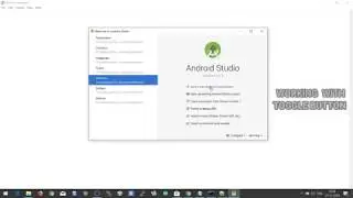 9.Creating and  Working with Toggle Button Using Android Studio