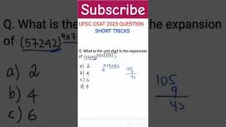 UPSC CSAT SHORT TRICKS #csat #numbersystem #divisiontricks #upsc #csatpyq