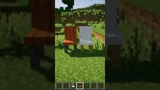 ¿Como hacer una silla en minecraft?