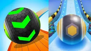 Going Balls vs Action Balls Game || Max Level Gameplay