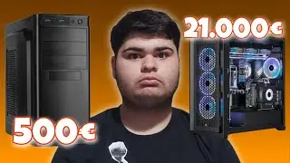 PC da 500€ VS PC SUPER COSTOSO - PC Building Simulator 2