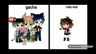Gacha club vs vida real