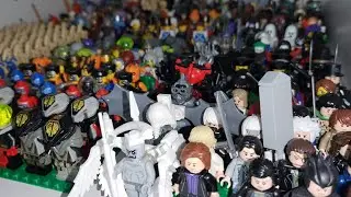 My Rare LEGO Minifigures Collection (Обзор Моих Раритетных и Кастомных Лего Минифигурок)