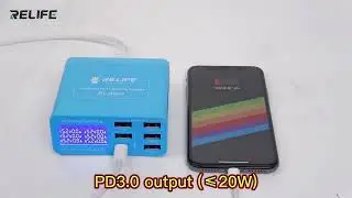 RELIFE RL-304P Smart 6-port digital display lightning charger Gsm Lalit