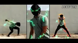 Best DEKU VFX 🔥⚡capcut edit (MIDORIYA VFX)