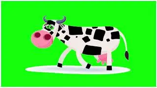 Cow  - green screen effects - chroma key - animations - Effects - Video HD