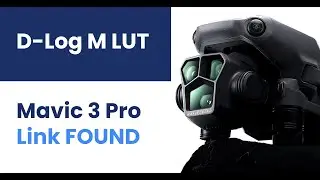 D-Log M Lut from DJI FOUND - Mavic Pro 3 LUT for D-Log M Drone LUT for 3x Zoom