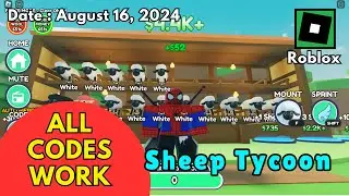 *All Codes Work* Sheep Tycoon Roblox, August 16, 2024