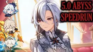 [Day 1] C2 Arlecchino Top Half 40s Continuous Speedrun | 5.0